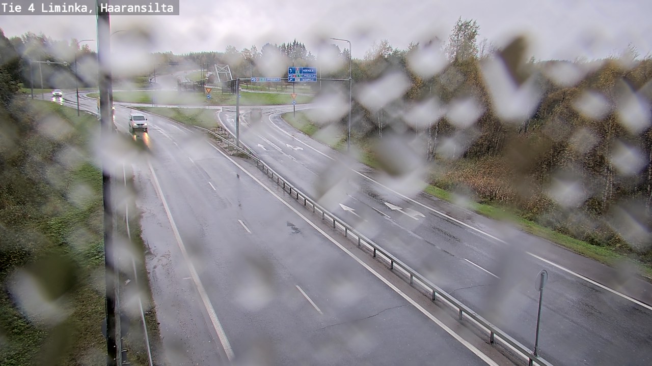 Weather Camera Image Road 4 Liminka, Haaransilta, Liminka, Pohjois-Pohjanmaa