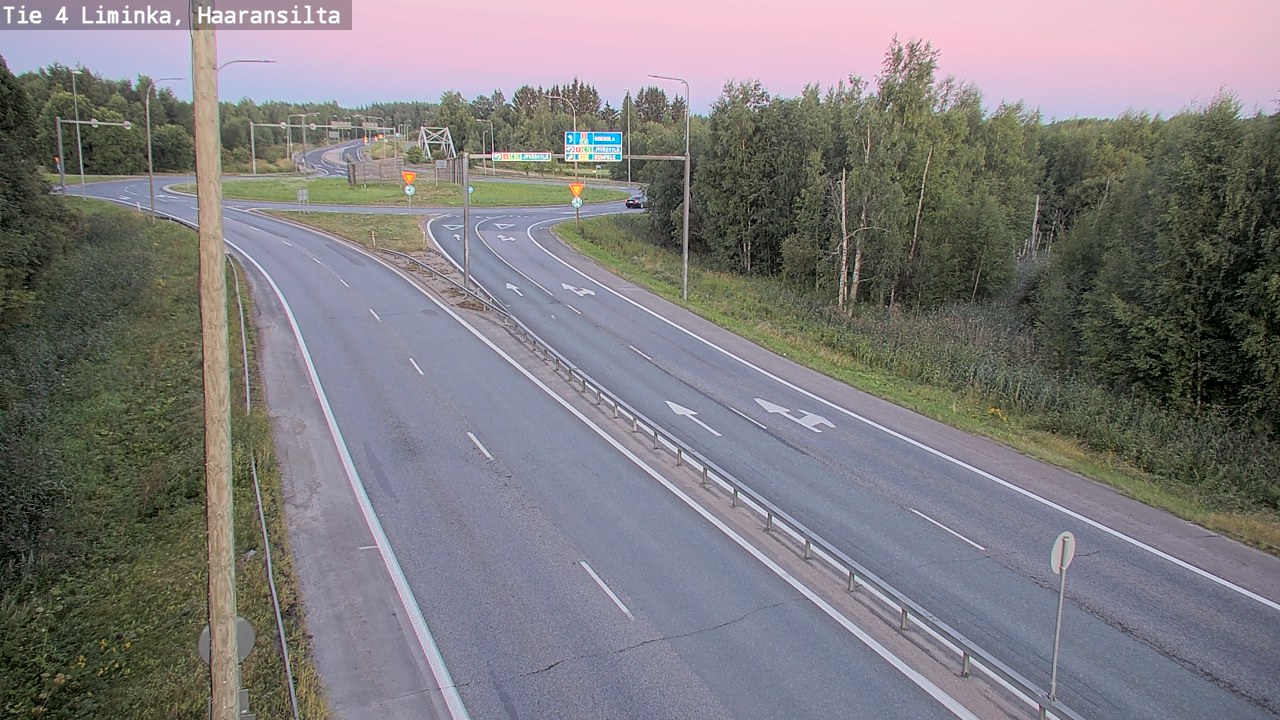 Kelikamerat Kuva Tie 4 Liminka, Haaransilta, Liminka, Pohjois-Pohjanmaa