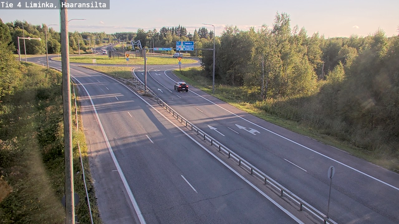 Kelikamerat Kuva Tie 4 Liminka, Haaransilta, Liminka, Pohjois-Pohjanmaa