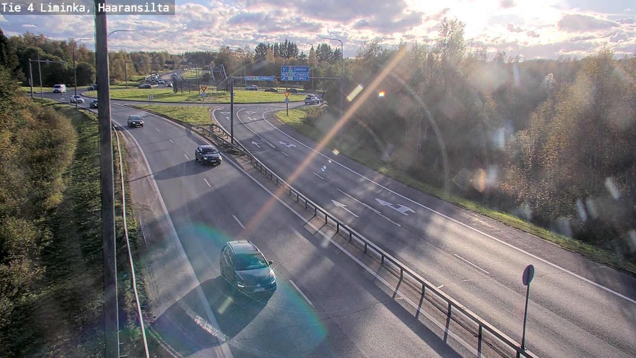 Kelikamerat Kuva Tie 4 Liminka, Haaransilta, Liminka, Pohjois-Pohjanmaa