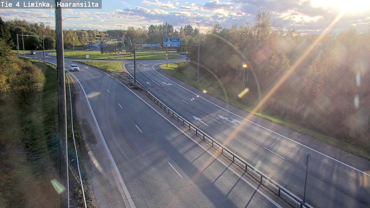 Kelikamerat Kuva Tie 4 Liminka, Haaransilta, Liminka, Pohjois-Pohjanmaa