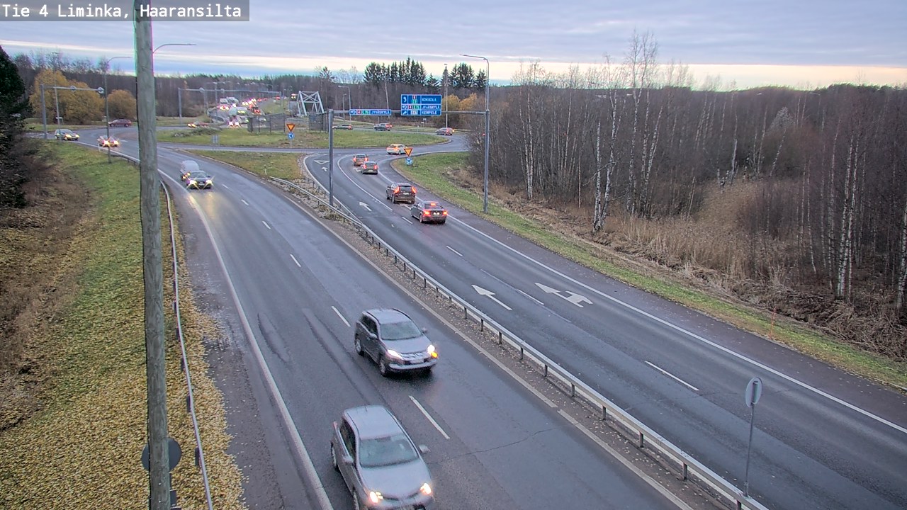 Kelikamerat Kuva Tie 4 Liminka, Haaransilta, Liminka, Pohjois-Pohjanmaa