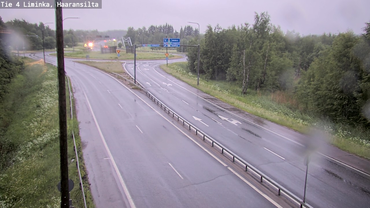 Kelikamerat Kuva Tie 4 Liminka, Haaransilta, Liminka, Pohjois-Pohjanmaa