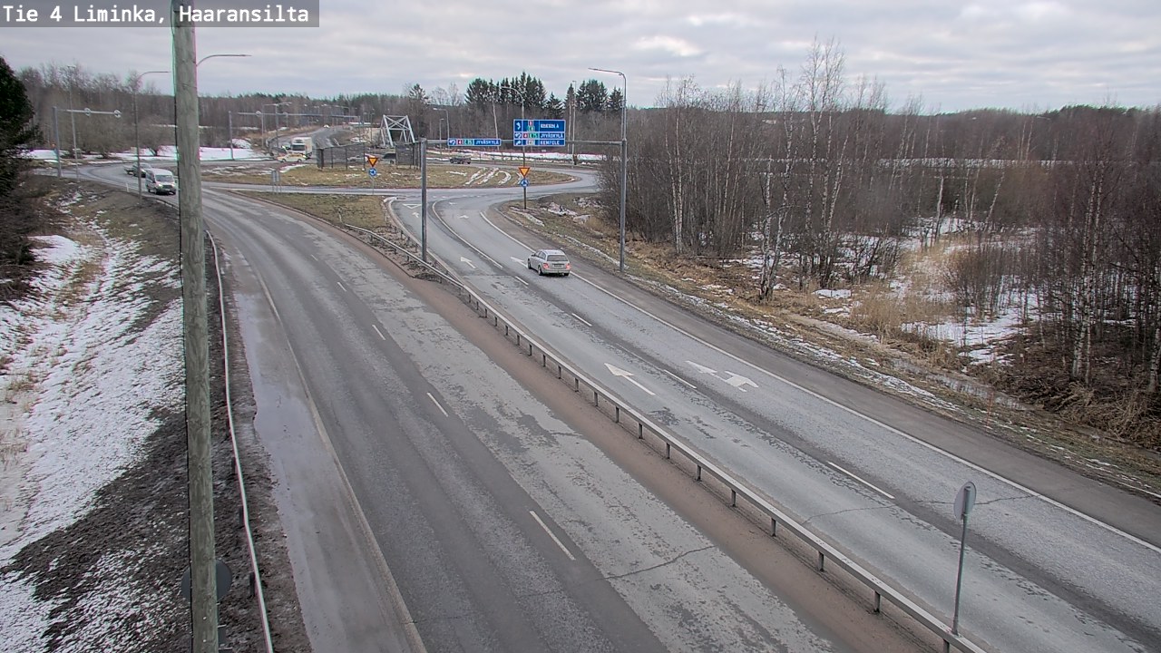 Kelikamerat Kuva Tie 4 Liminka, Haaransilta, Liminka, Pohjois-Pohjanmaa