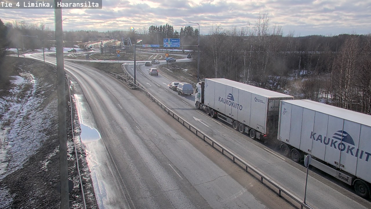 Kelikamerat Kuva Tie 4 Liminka, Haaransilta, Liminka, Pohjois-Pohjanmaa