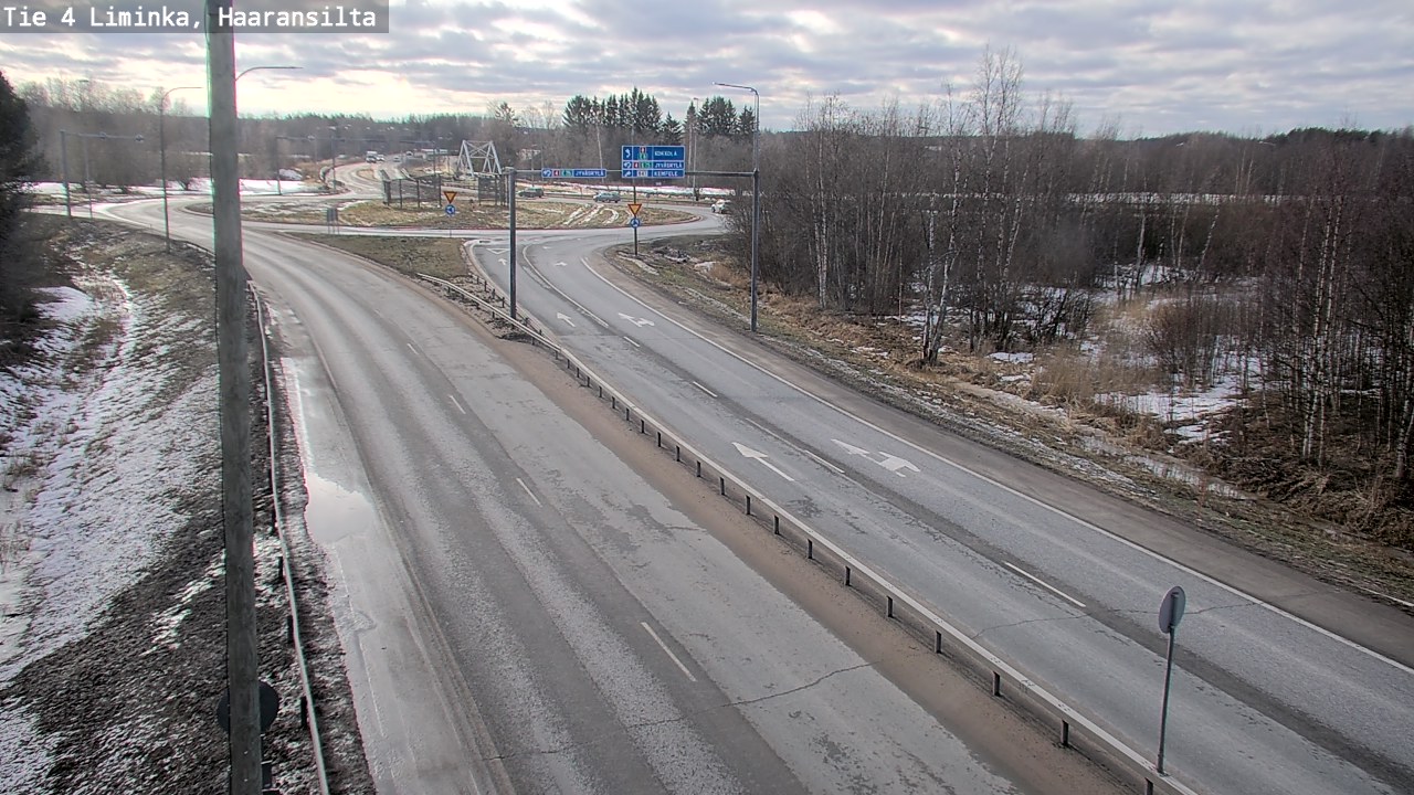 Kelikamerat Kuva Tie 4 Liminka, Haaransilta, Liminka, Pohjois-Pohjanmaa