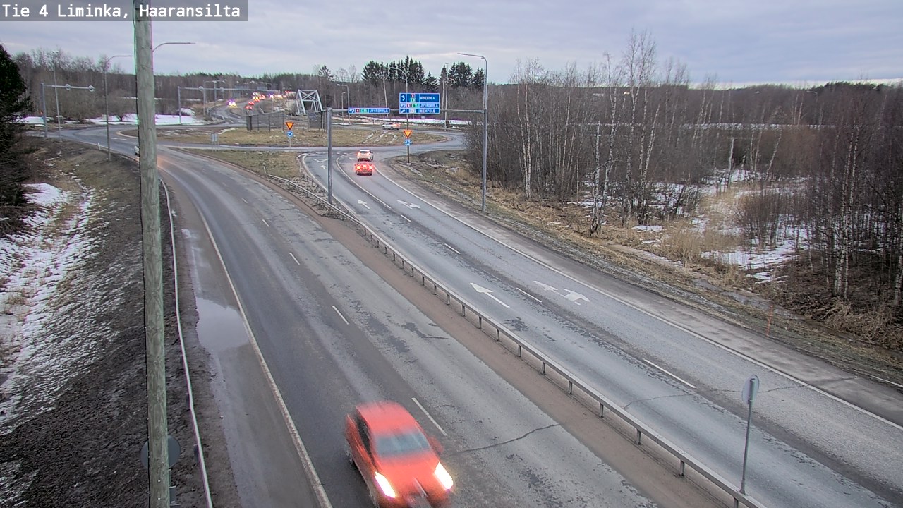 Kelikamerat Kuva Tie 4 Liminka, Haaransilta, Liminka, Pohjois-Pohjanmaa