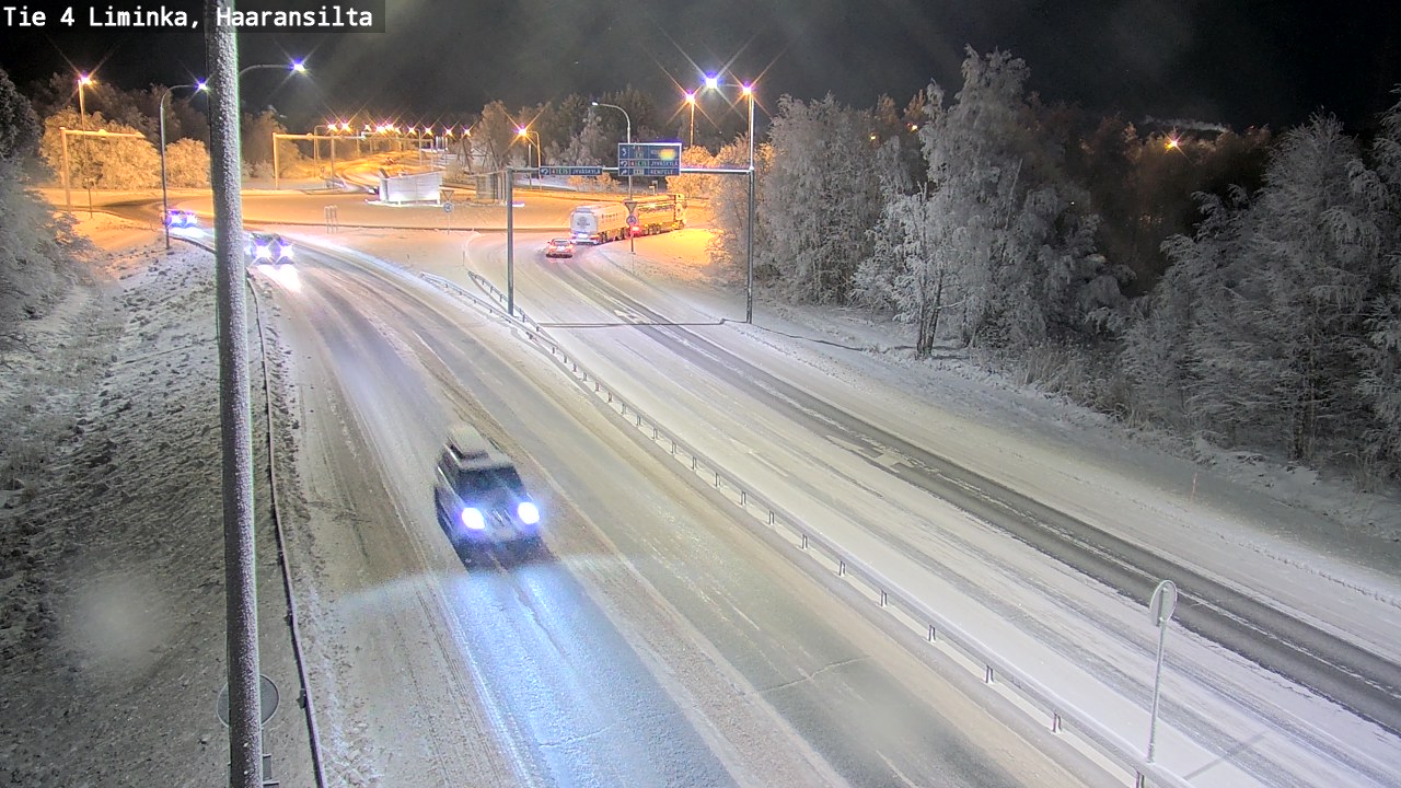Kelikamerat Kuva Tie 4 Liminka, Haaransilta, Liminka, Pohjois-Pohjanmaa