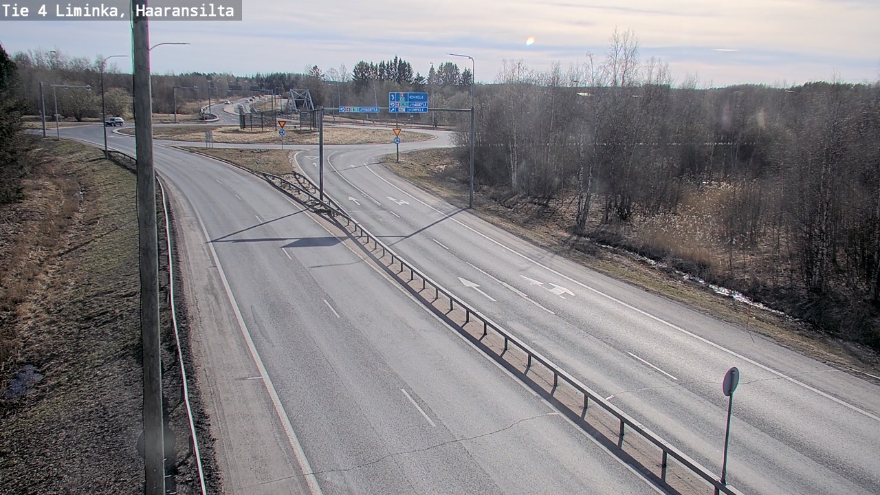Kelikamerat Kuva Tie 4 Liminka, Haaransilta, Liminka, Pohjois-Pohjanmaa