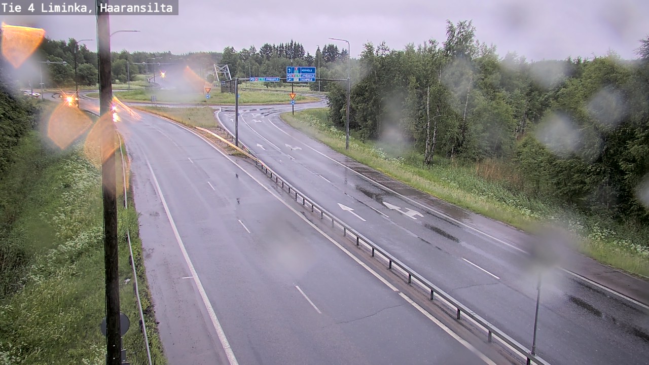 Kelikamerat Kuva Tie 4 Liminka, Haaransilta, Liminka, Pohjois-Pohjanmaa