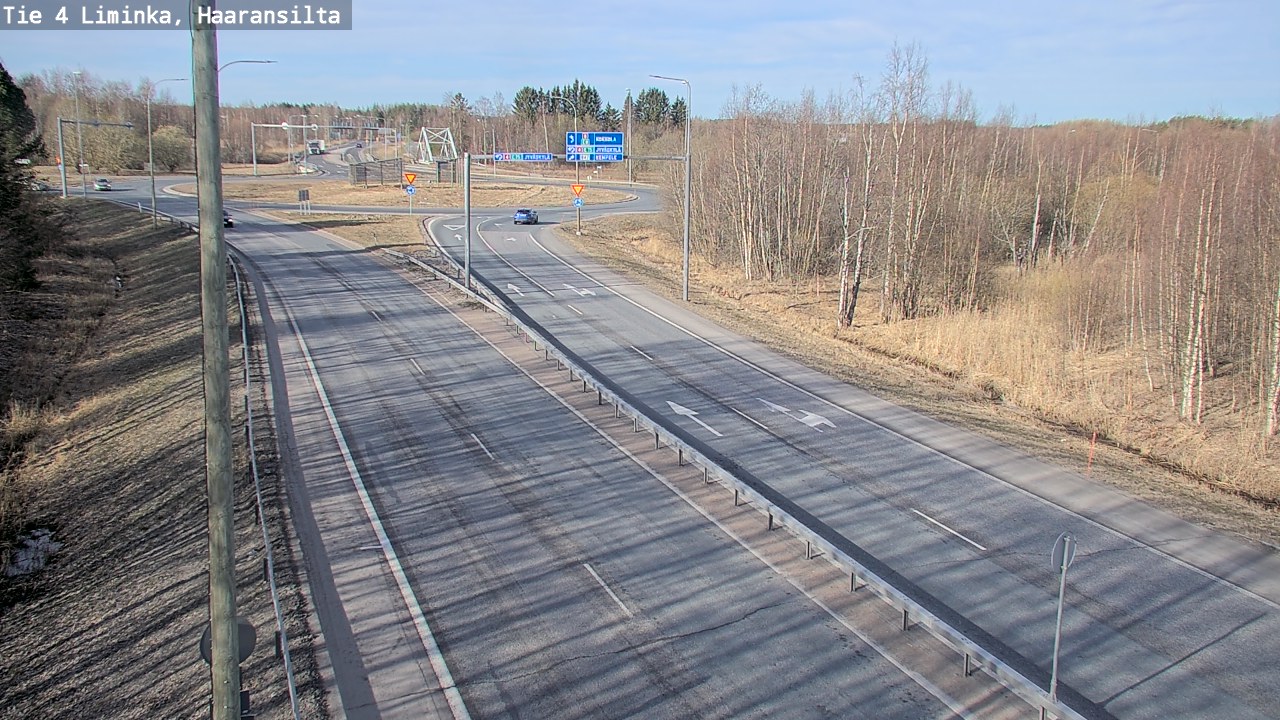 Kelikamerat Kuva Tie 4 Liminka, Haaransilta, Liminka, Pohjois-Pohjanmaa