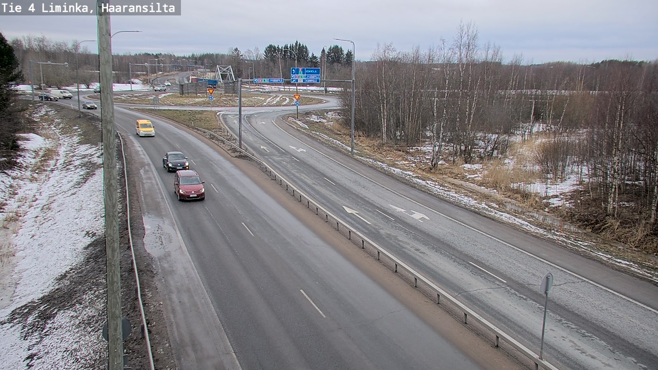 Kelikamerat Kuva Tie 4 Liminka, Haaransilta, Liminka, Pohjois-Pohjanmaa