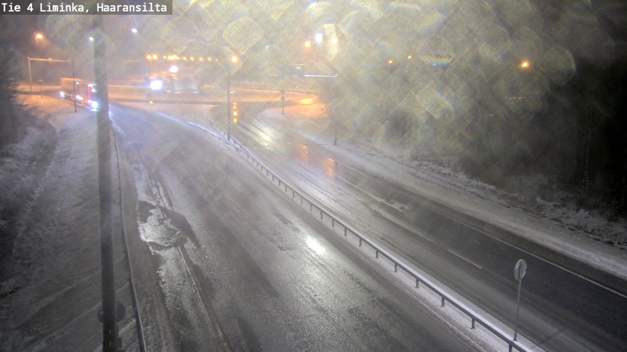 Weather Camera Image Road 4 Liminka, Haaransilta, Liminka, Pohjois-Pohjanmaa