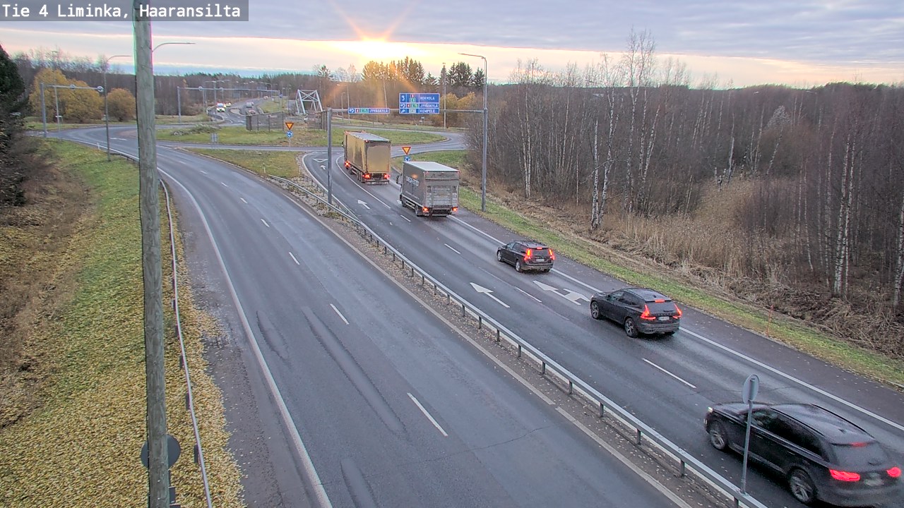 Kelikamerat Kuva Tie 4 Liminka, Haaransilta, Liminka, Pohjois-Pohjanmaa