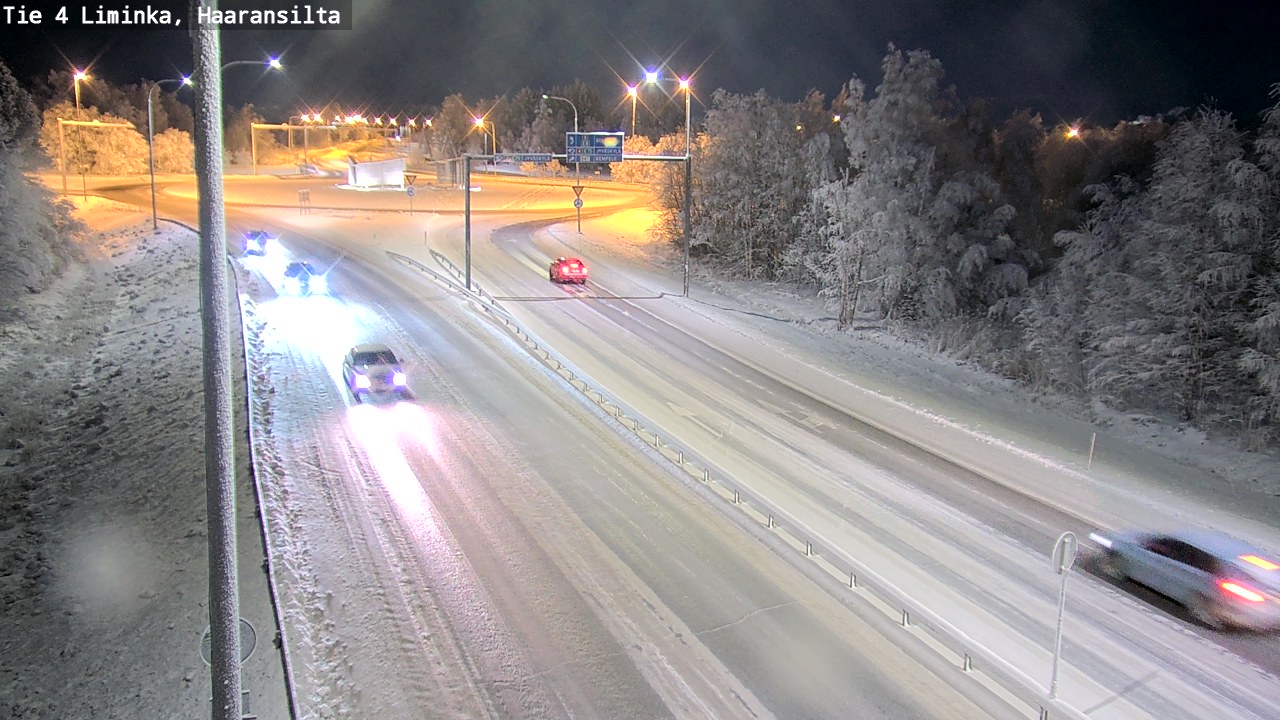 Weather Camera Image Road 4 Liminka, Haaransilta, Liminka, Pohjois-Pohjanmaa