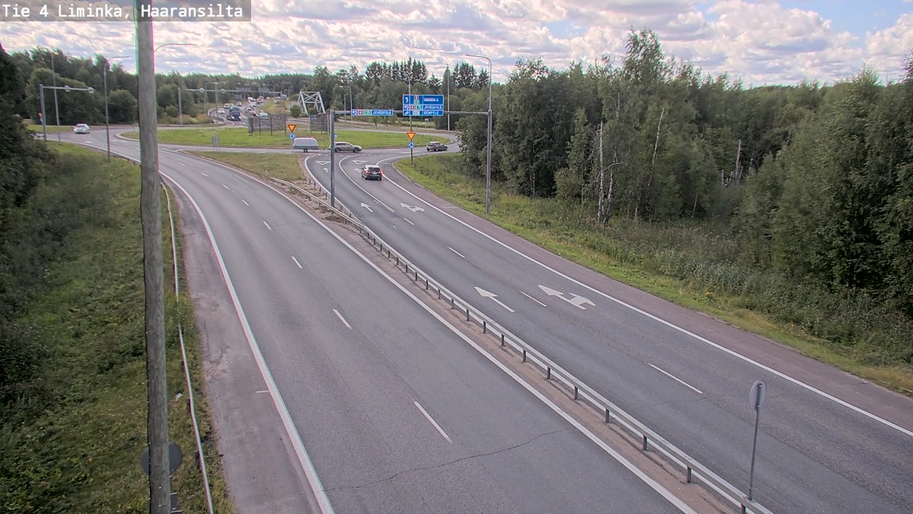 Kelikamerat Kuva Tie 4 Liminka, Haaransilta, Liminka, Pohjois-Pohjanmaa