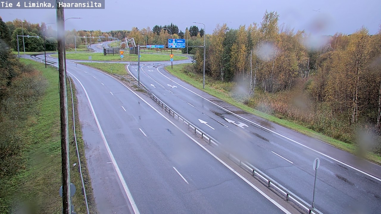 Kelikamerat Kuva Tie 4 Liminka, Haaransilta, Liminka, Pohjois-Pohjanmaa