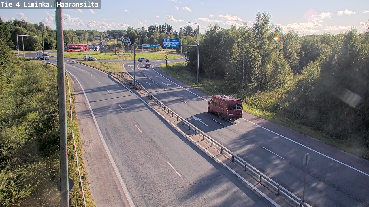 Kelikamerat Kuva Tie 4 Liminka, Haaransilta, Liminka, Pohjois-Pohjanmaa