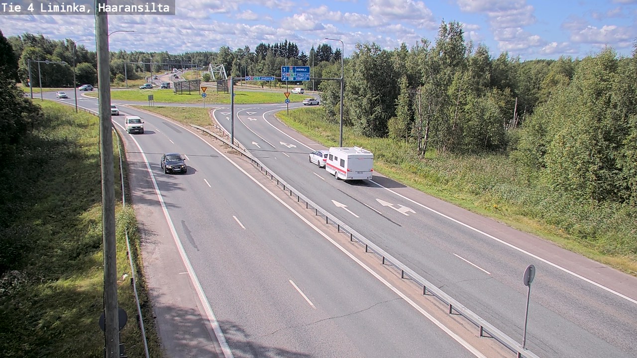 Kelikamerat Kuva Tie 4 Liminka, Haaransilta, Liminka, Pohjois-Pohjanmaa