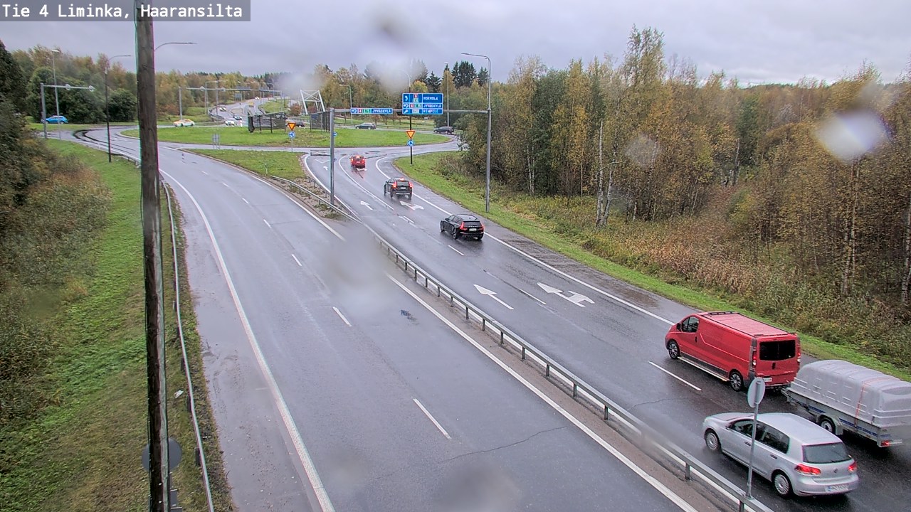 Weather Camera Image Road 4 Liminka, Haaransilta, Liminka, Pohjois-Pohjanmaa