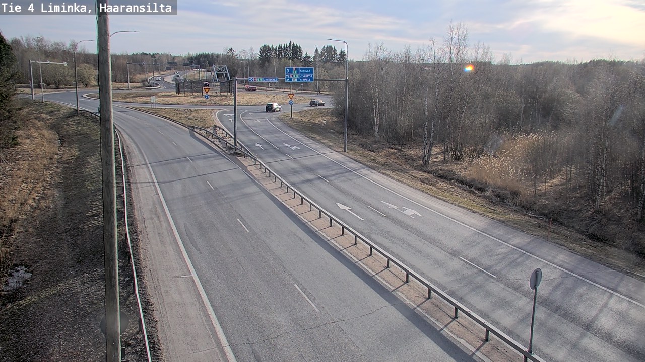 Kelikamerat Kuva Tie 4 Liminka, Haaransilta, Liminka, Pohjois-Pohjanmaa