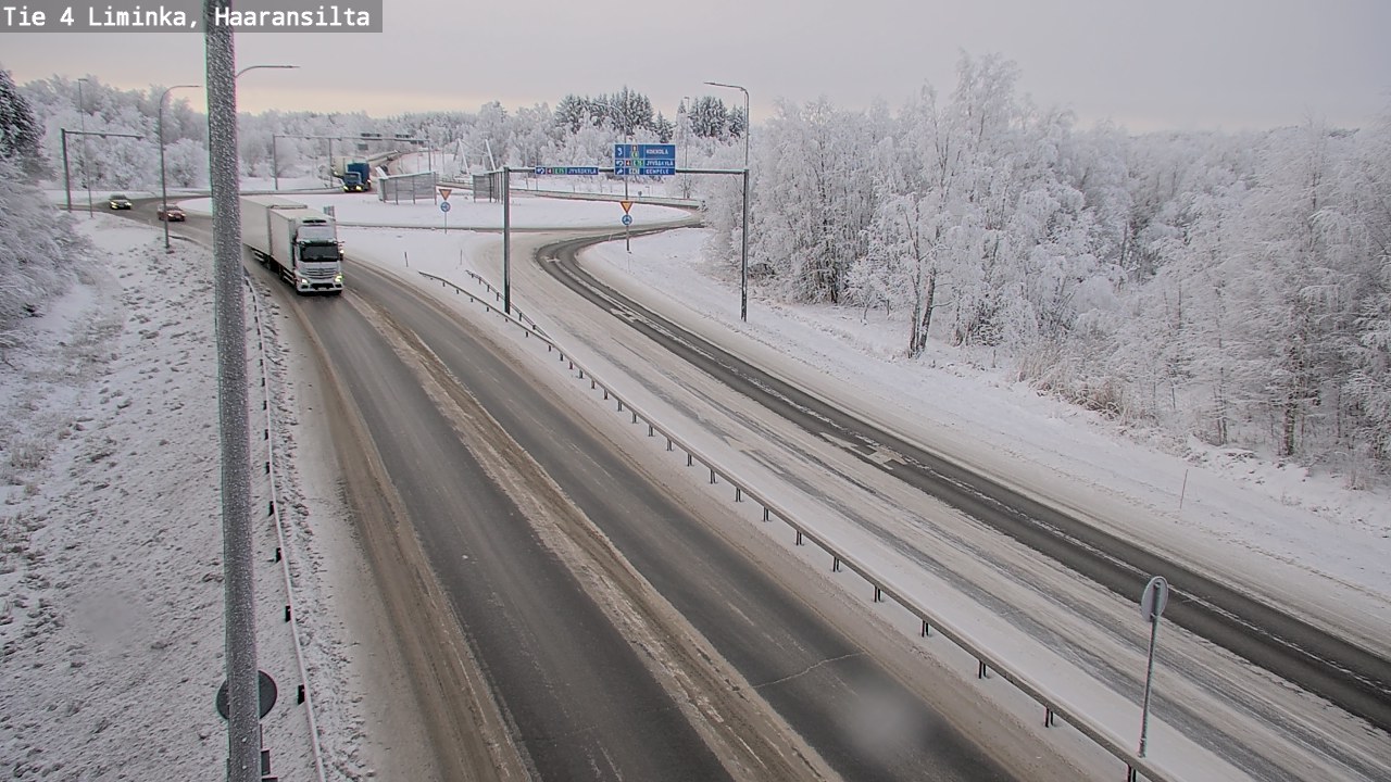 Kelikamerat Kuva Tie 4 Liminka, Haaransilta, Liminka, Pohjois-Pohjanmaa