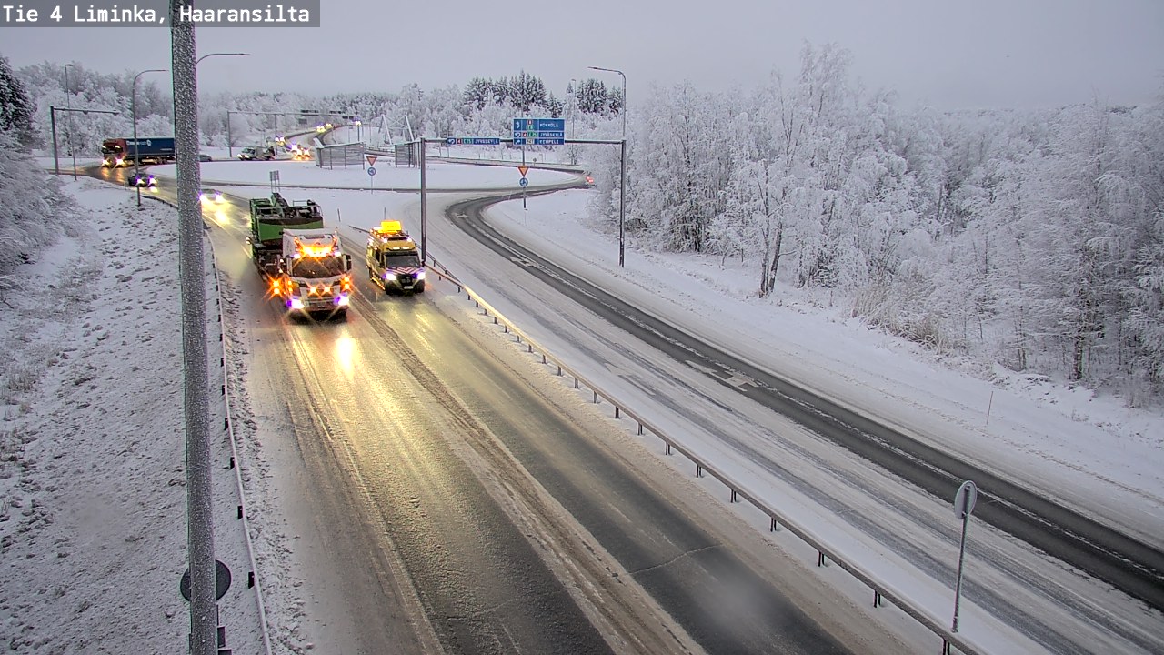 Kelikamerat Kuva Tie 4 Liminka, Haaransilta, Liminka, Pohjois-Pohjanmaa
