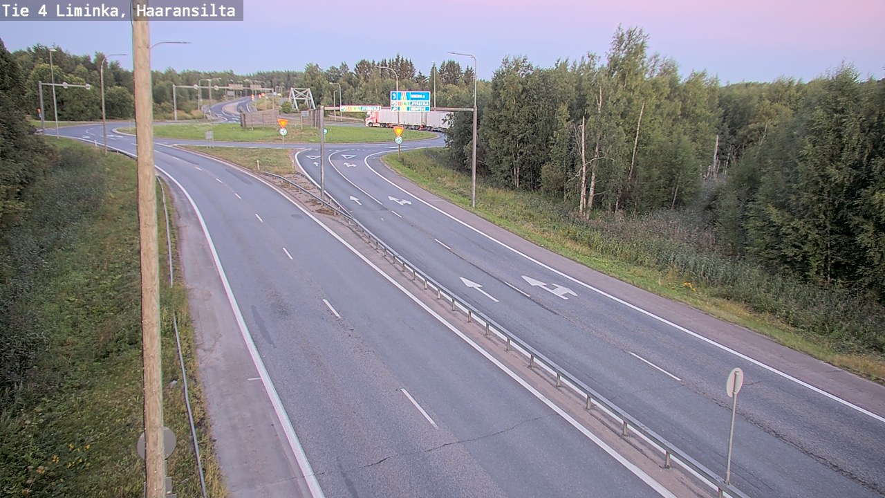 Kelikamerat Kuva Tie 4 Liminka, Haaransilta, Liminka, Pohjois-Pohjanmaa