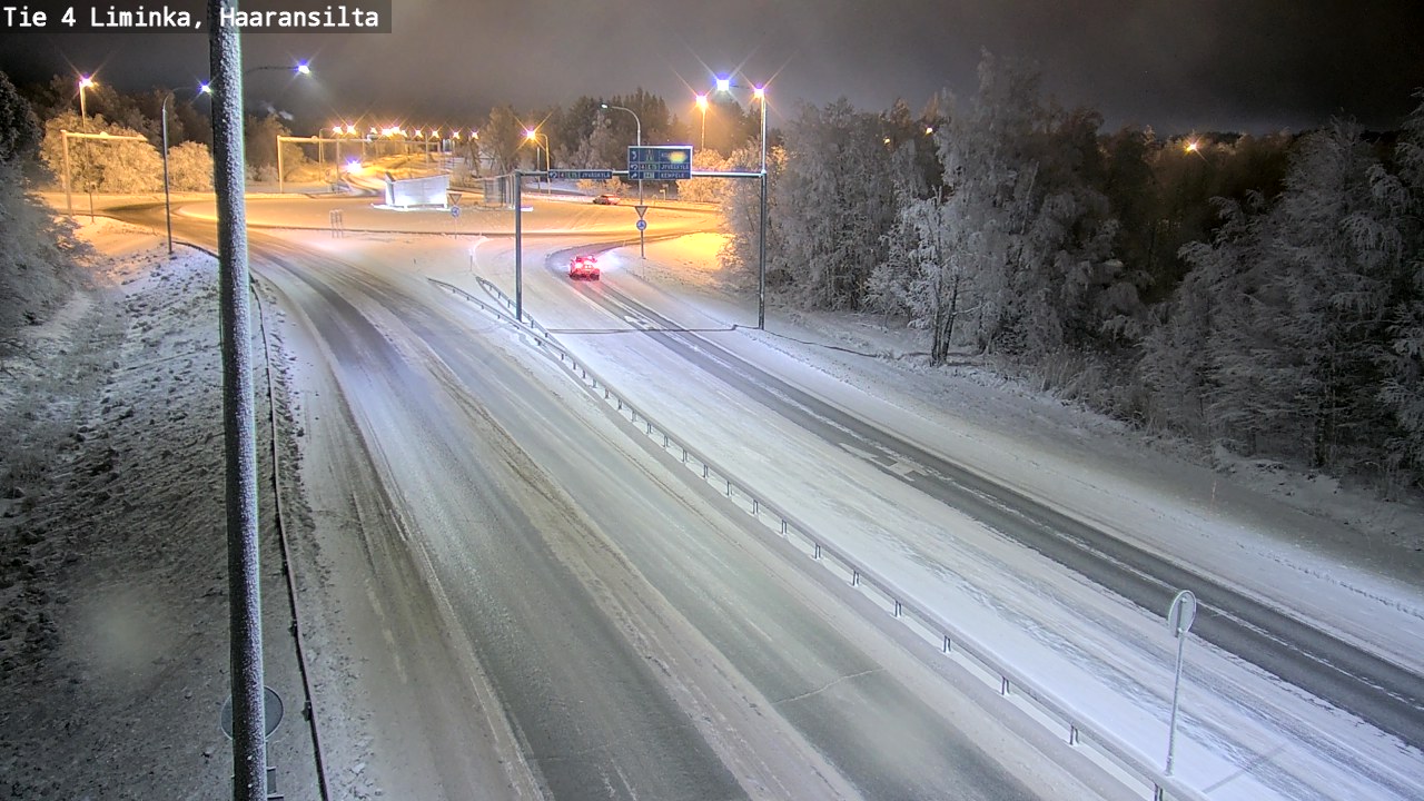 Kelikamerat Kuva Tie 4 Liminka, Haaransilta, Liminka, Pohjois-Pohjanmaa