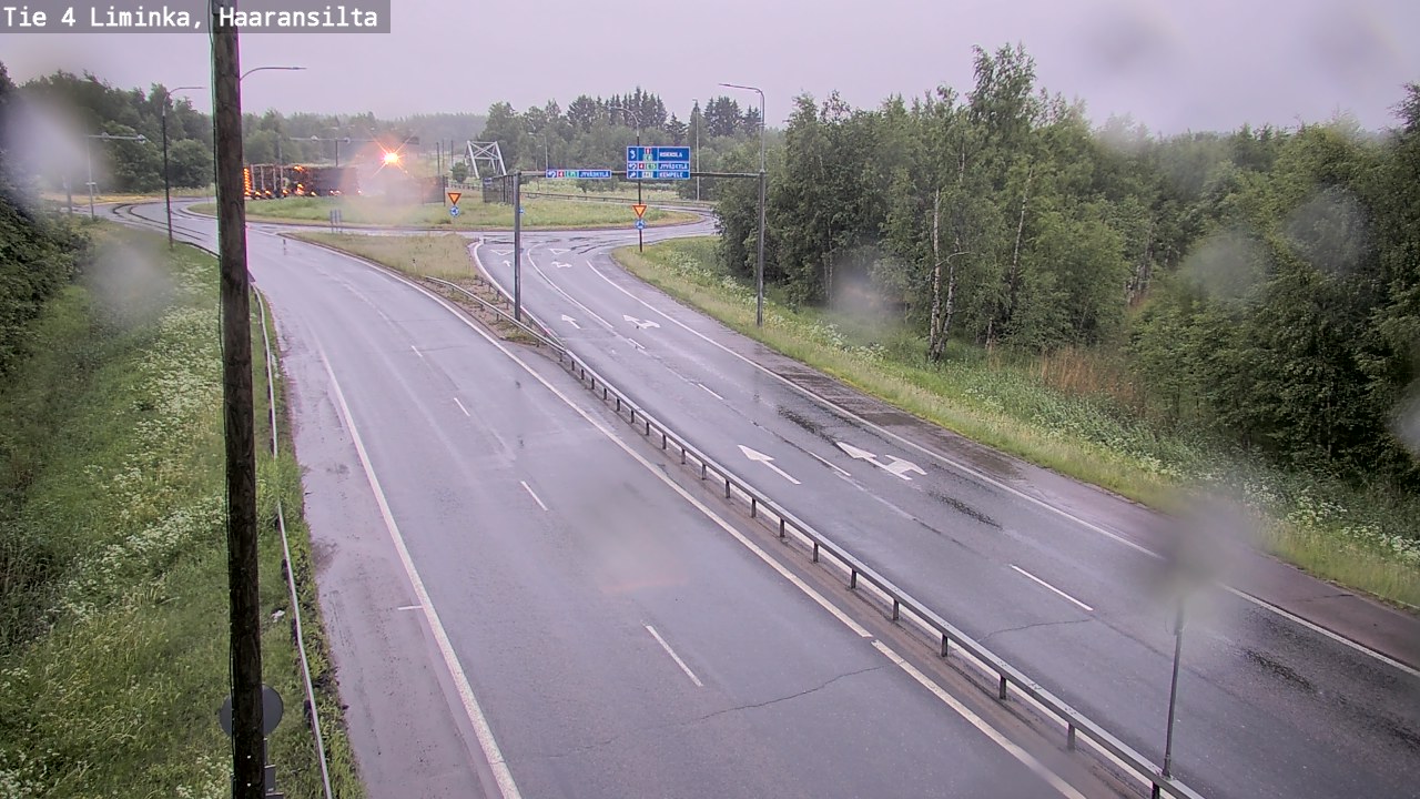 Kelikamerat Kuva Tie 4 Liminka, Haaransilta, Liminka, Pohjois-Pohjanmaa
