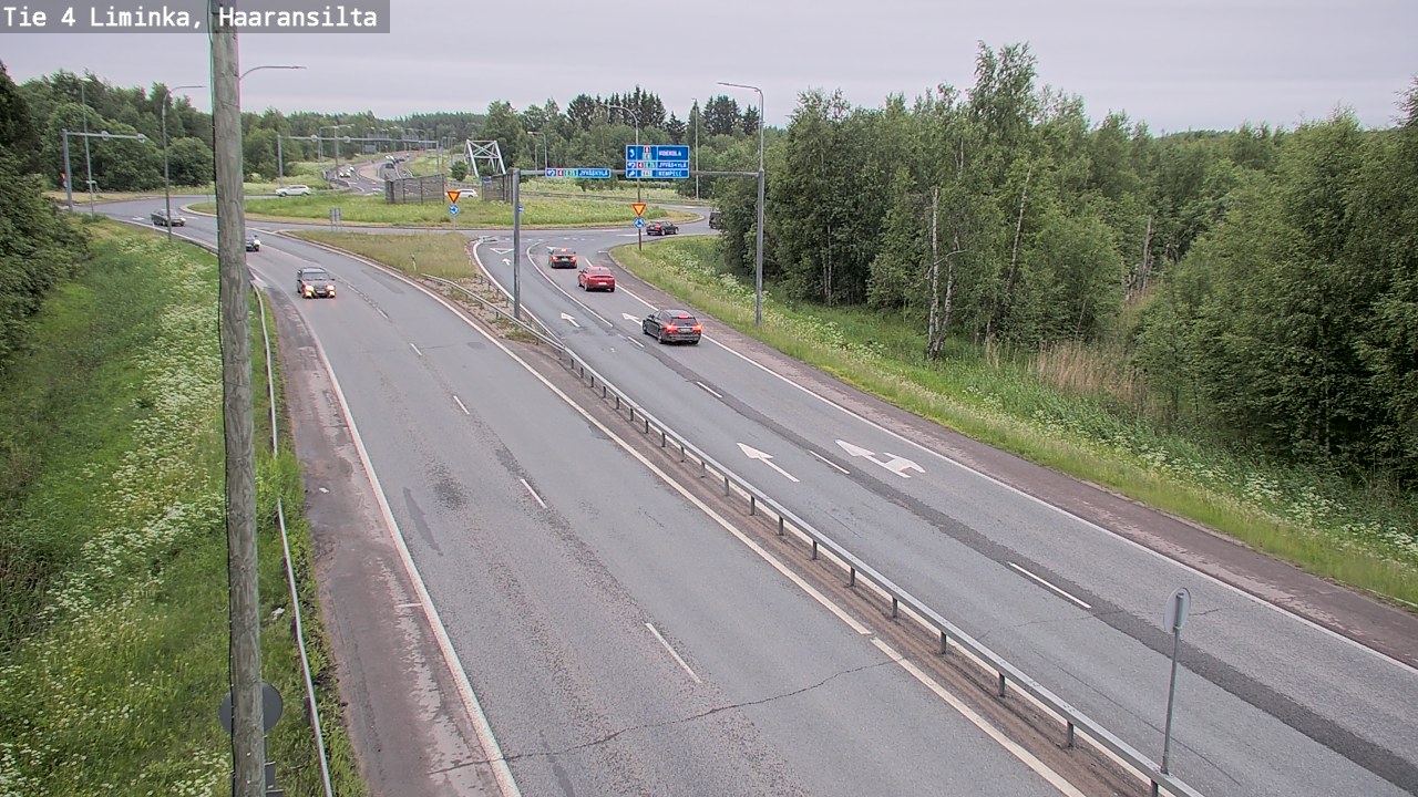 Kelikamerat Kuva Tie 4 Liminka, Haaransilta, Liminka, Pohjois-Pohjanmaa