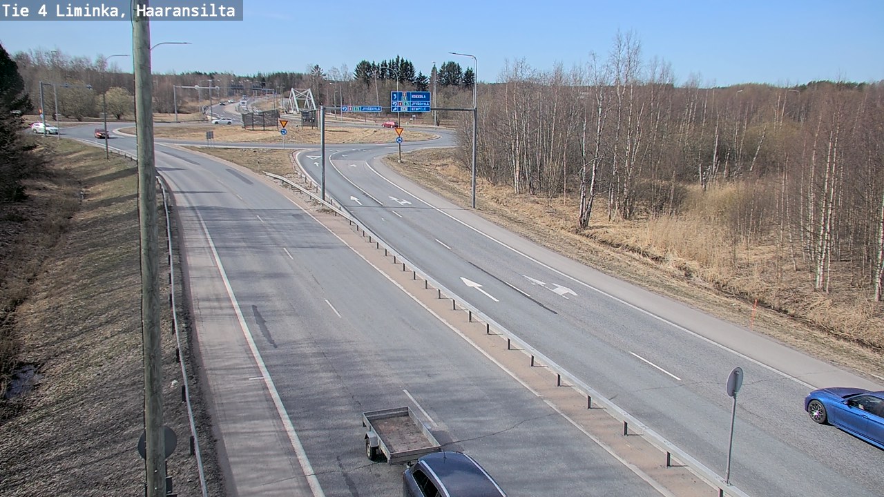 Kelikamerat Kuva Tie 4 Liminka, Haaransilta, Liminka, Pohjois-Pohjanmaa