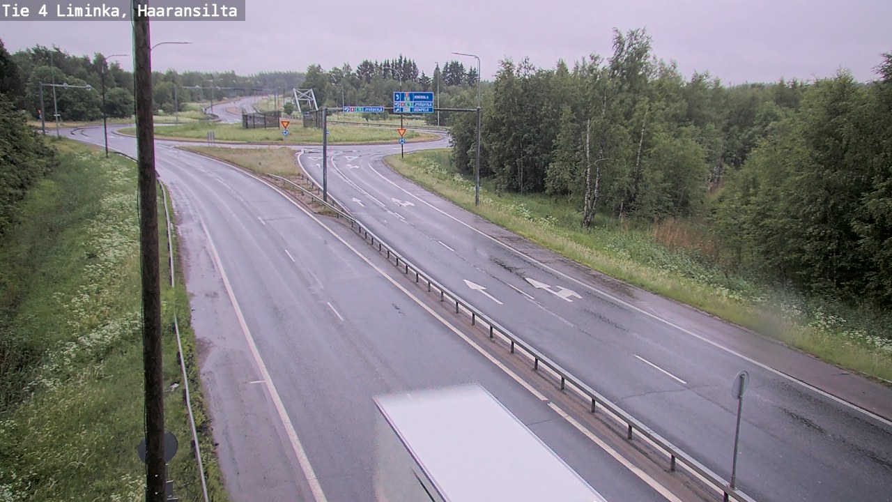 Kelikamerat Kuva Tie 4 Liminka, Haaransilta, Liminka, Pohjois-Pohjanmaa
