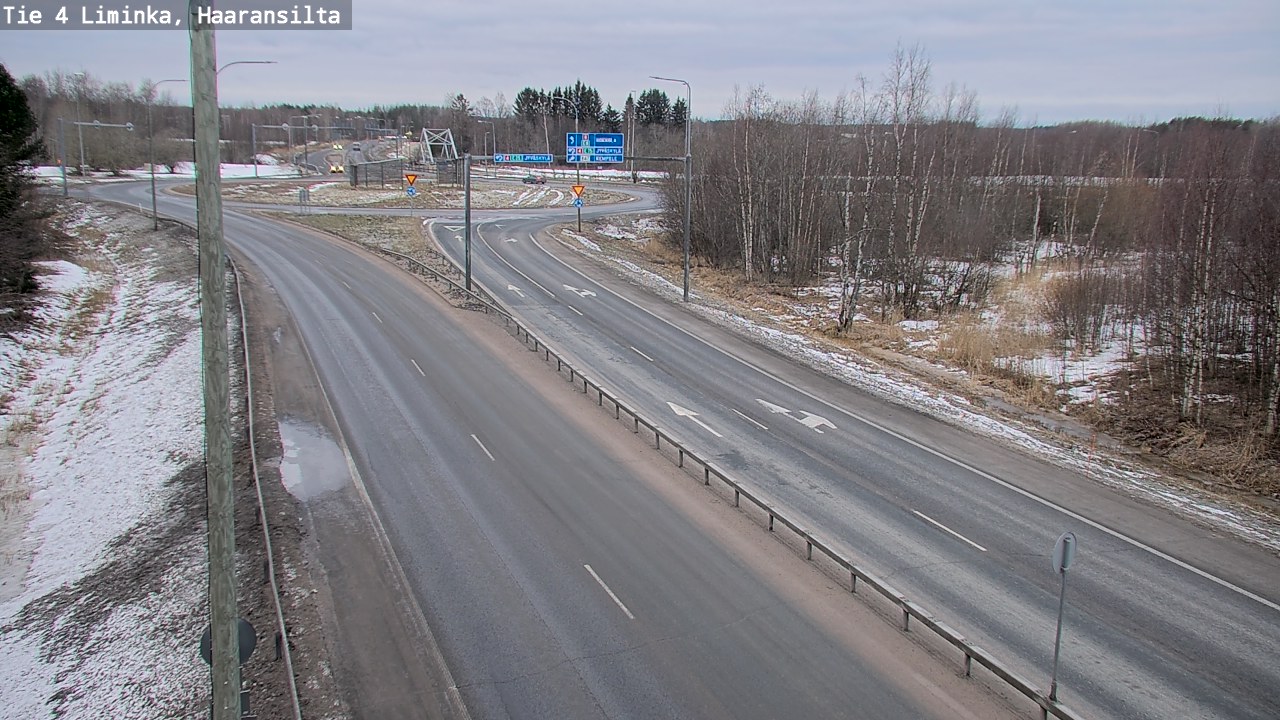 Kelikamerat Kuva Tie 4 Liminka, Haaransilta, Liminka, Pohjois-Pohjanmaa