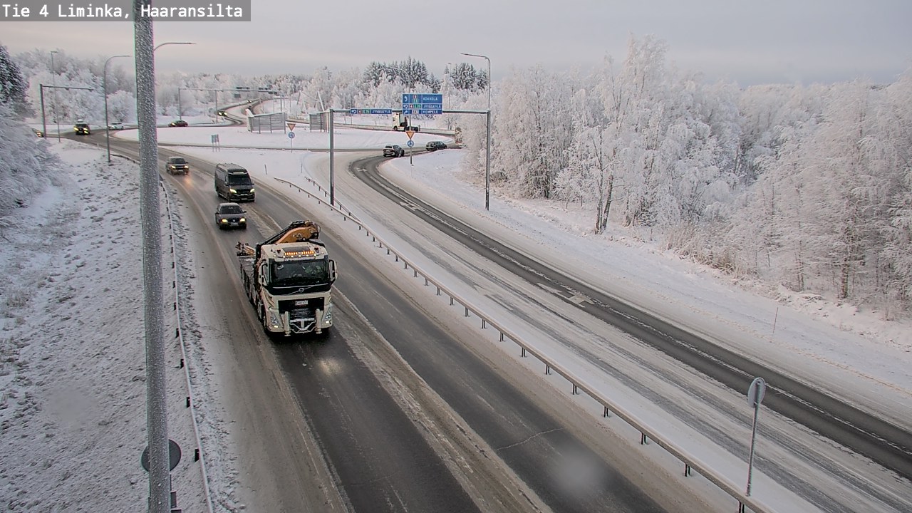 Kelikamerat Kuva Tie 4 Liminka, Haaransilta, Liminka, Pohjois-Pohjanmaa