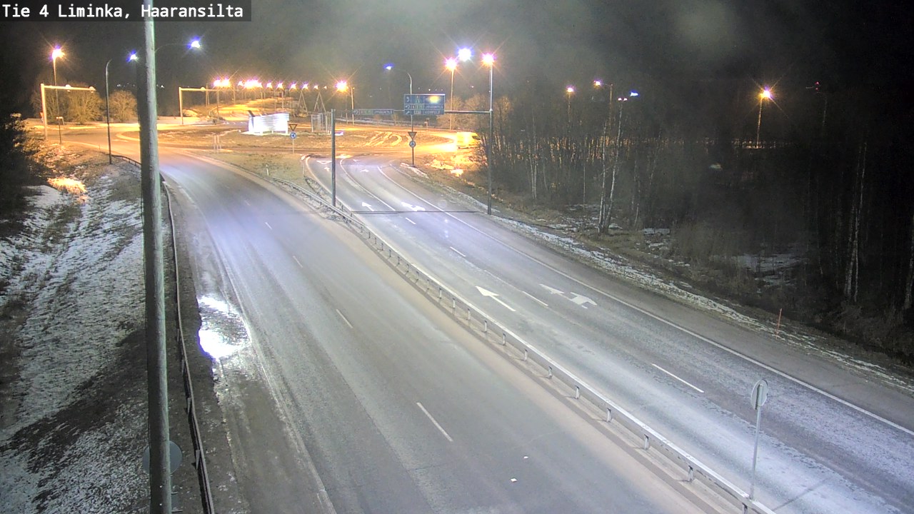 Kelikamerat Kuva Tie 4 Liminka, Haaransilta, Liminka, Pohjois-Pohjanmaa