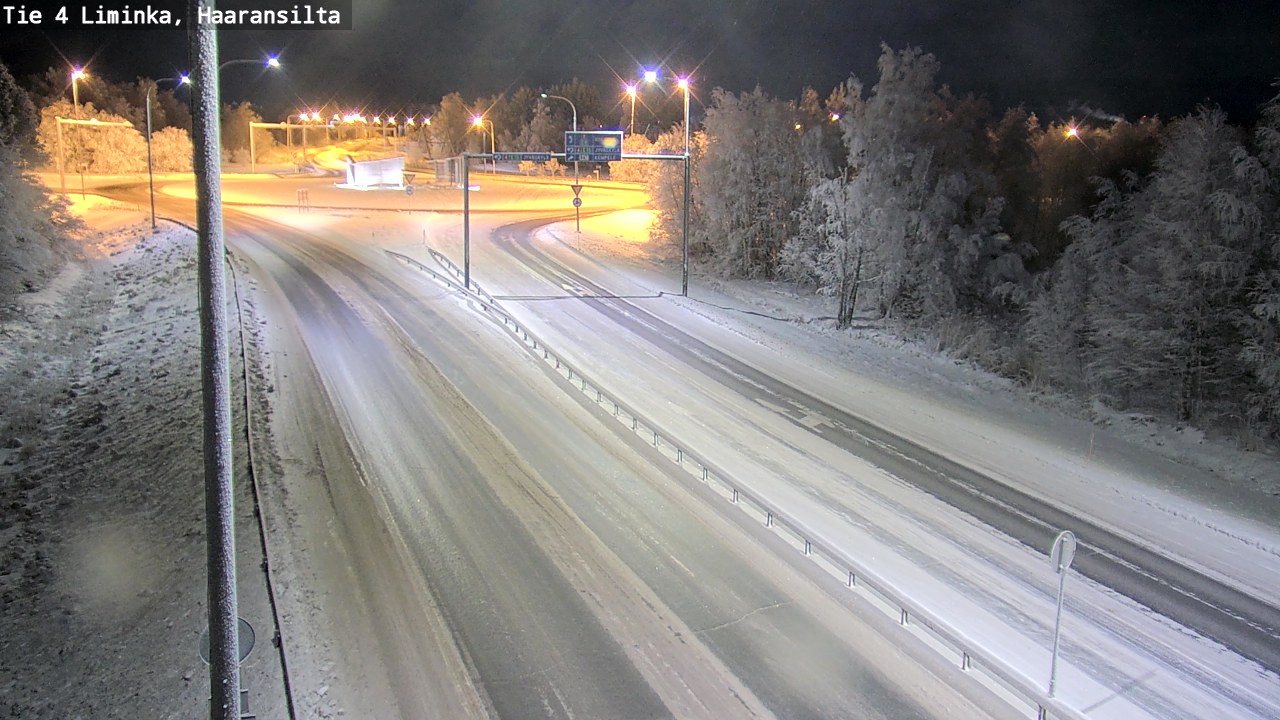 Kelikamerat Kuva Tie 4 Liminka, Haaransilta, Liminka, Pohjois-Pohjanmaa