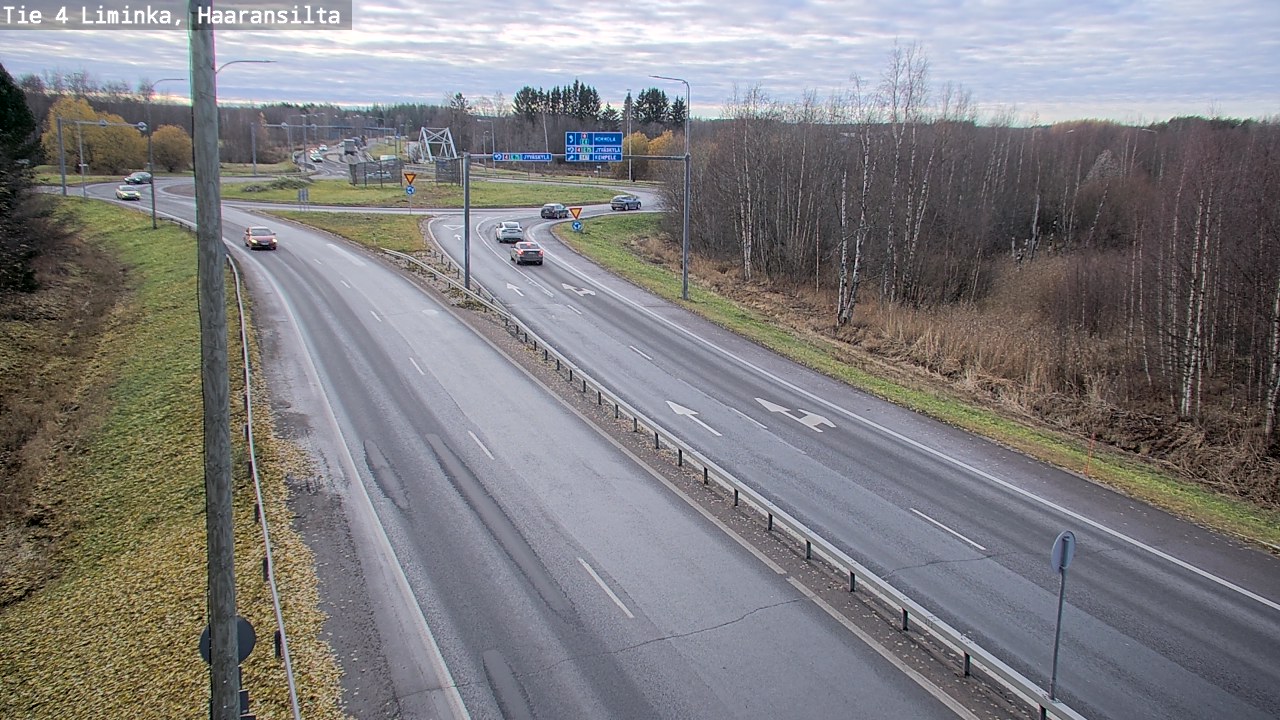 Kelikamerat Kuva Tie 4 Liminka, Haaransilta, Liminka, Pohjois-Pohjanmaa