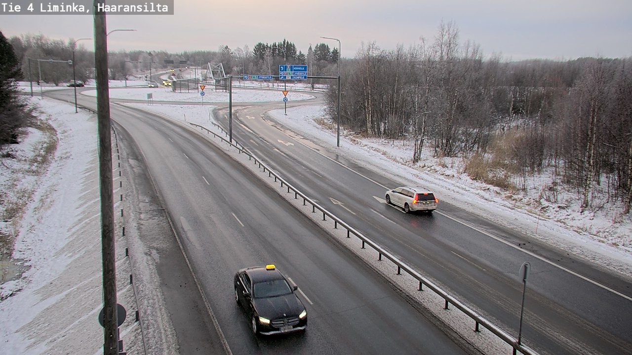 Weather Camera Image Road 4 Liminka, Haaransilta, Liminka, Pohjois-Pohjanmaa
