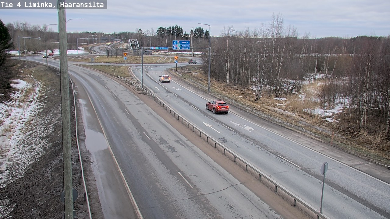 Kelikamerat Kuva Tie 4 Liminka, Haaransilta, Liminka, Pohjois-Pohjanmaa