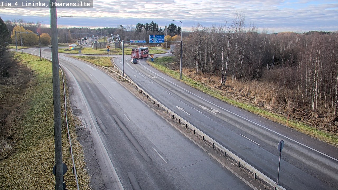Kelikamerat Kuva Tie 4 Liminka, Haaransilta, Liminka, Pohjois-Pohjanmaa
