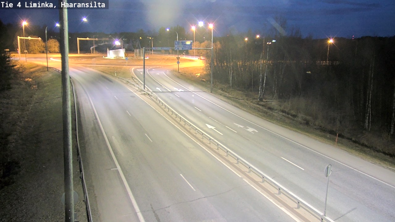 Kelikamerat Kuva Tie 4 Liminka, Haaransilta, Liminka, Pohjois-Pohjanmaa