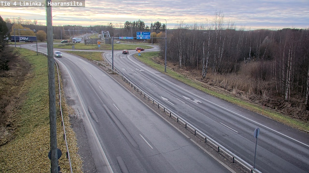 Kelikamerat Kuva Tie 4 Liminka, Haaransilta, Liminka, Pohjois-Pohjanmaa