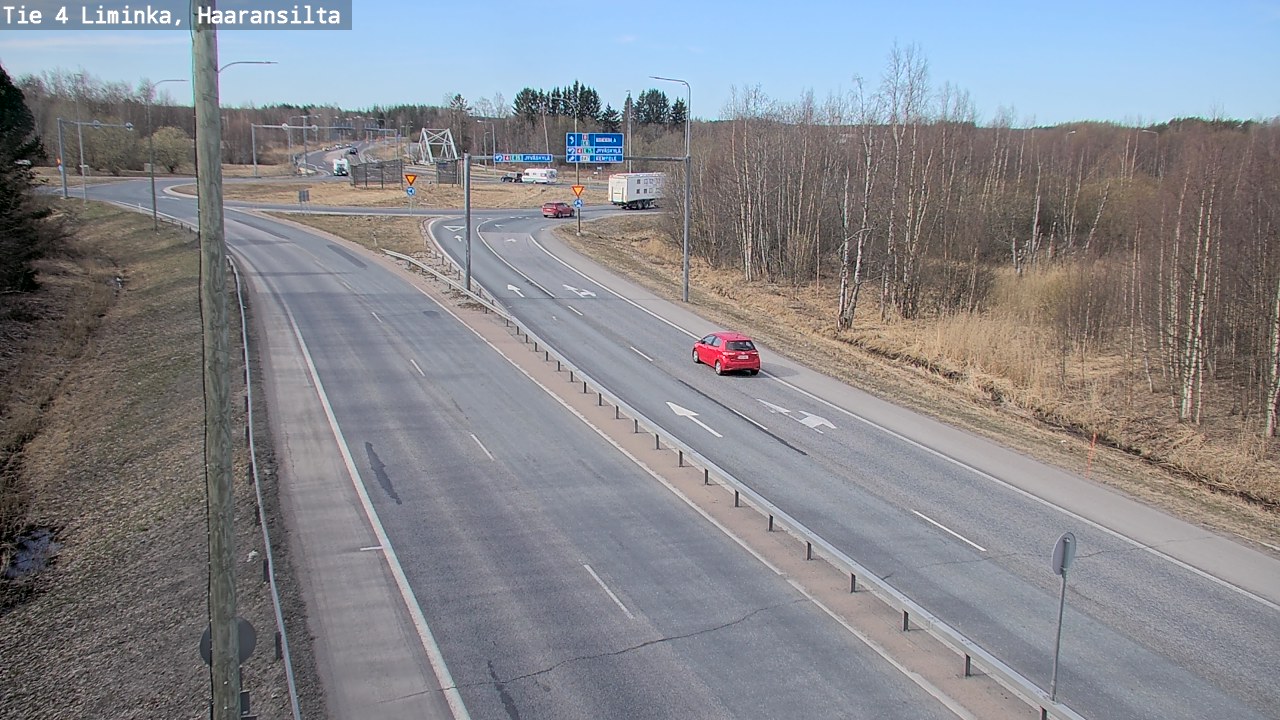 Kelikamerat Kuva Tie 4 Liminka, Haaransilta, Liminka, Pohjois-Pohjanmaa