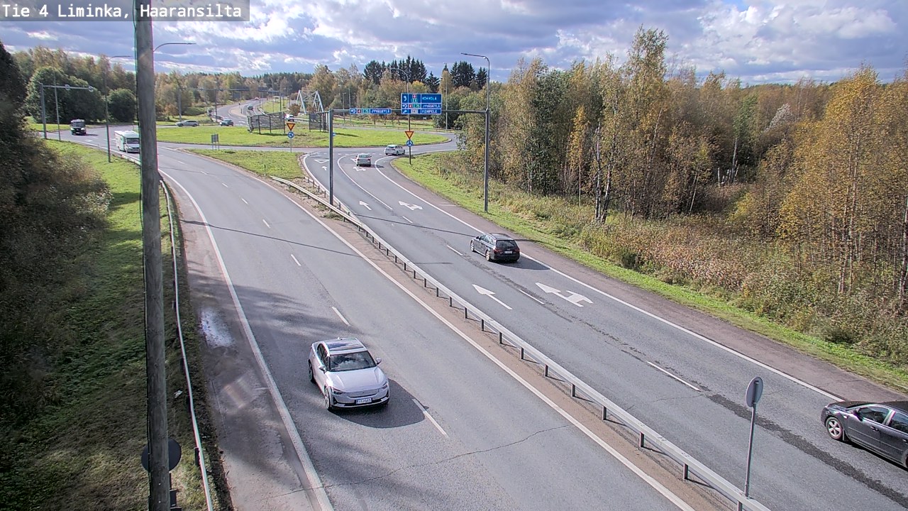 Kelikamerat Kuva Tie 4 Liminka, Haaransilta, Liminka, Pohjois-Pohjanmaa