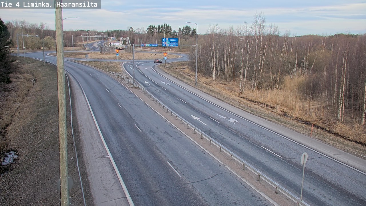 Kelikamerat Kuva Tie 4 Liminka, Haaransilta, Liminka, Pohjois-Pohjanmaa