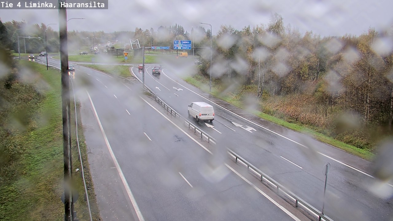 Weather Camera Image Road 4 Liminka, Haaransilta, Liminka, Pohjois-Pohjanmaa