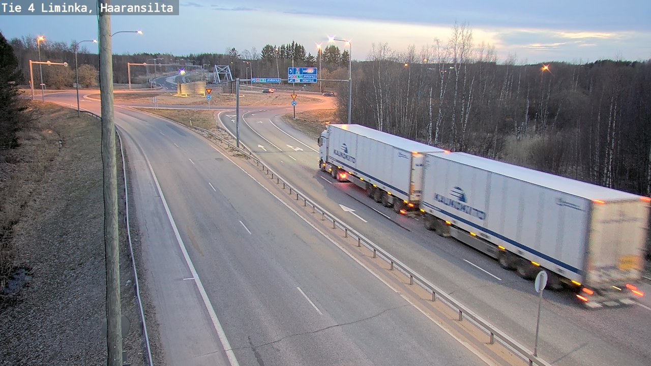Kelikamerat Kuva Tie 4 Liminka, Haaransilta, Liminka, Pohjois-Pohjanmaa