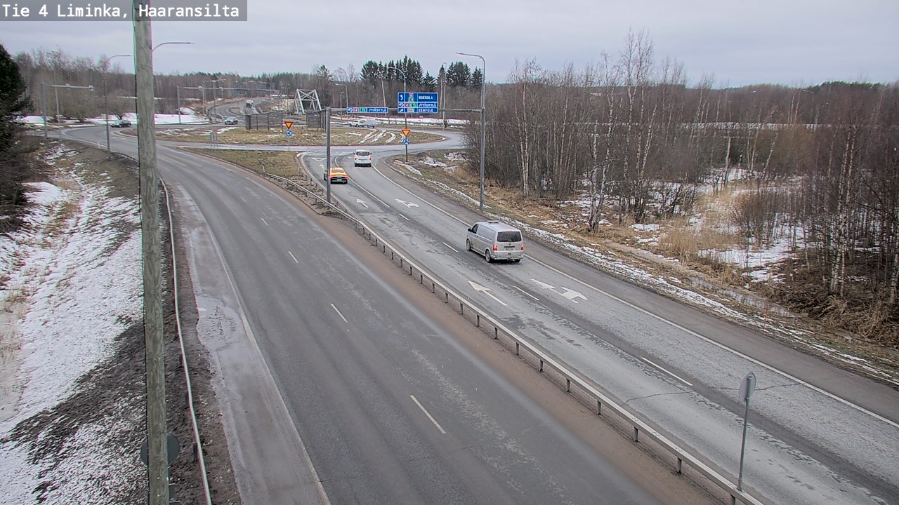 Kelikamerat Kuva Tie 4 Liminka, Haaransilta, Liminka, Pohjois-Pohjanmaa