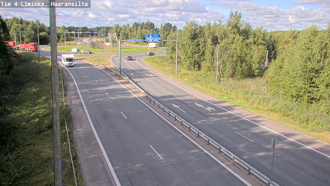 Kelikamerat Kuva Tie 4 Liminka, Haaransilta, Liminka, Pohjois-Pohjanmaa